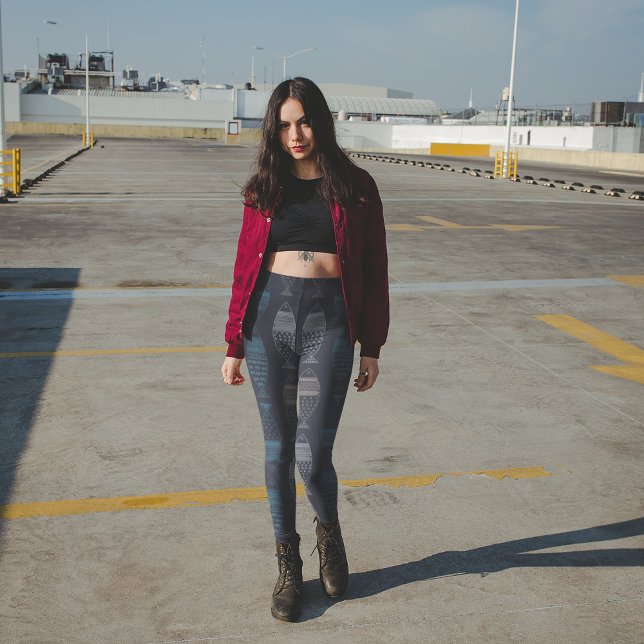 Doodle Fish Leggings (Skapare uppladdad)