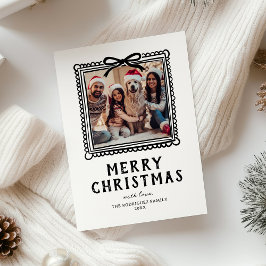 Doodle Fotolista Jul Julkort