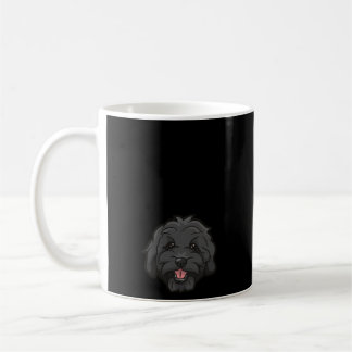 Doodle Grandma Black Goldendoodle Kaffemugg