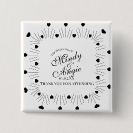 Doodle Hearts Frame Script Wedding Knapp