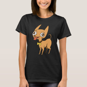 Doodle Hund Brown Chihuahua T Shirt