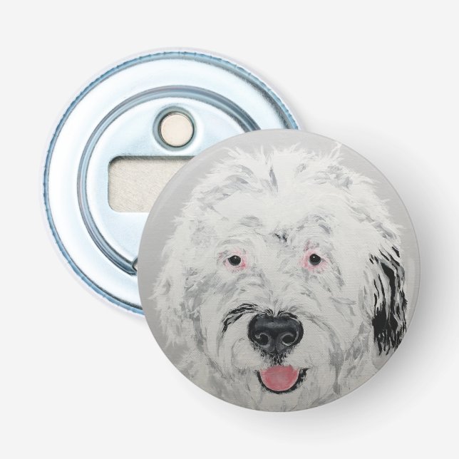 Doodle Hund Flaska-öppnare Flasköppnare (Framsidan)