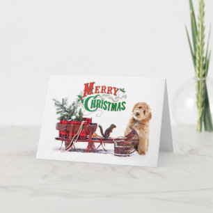 Doodle Hund jul Kort