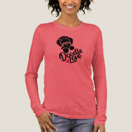Doodle Hund Kärlek T Shirt