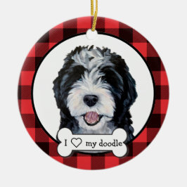 Doodle Hund Ornament