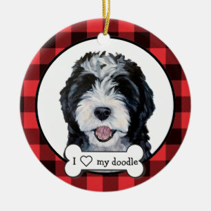 Doodle Hund Ornament