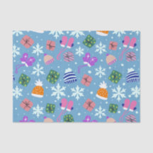 Doodle Jul Winter-handskar Hats Blue
