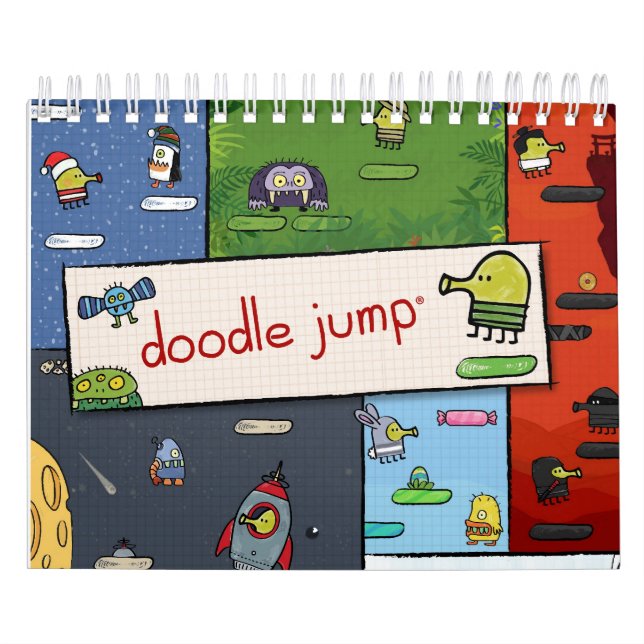Doodle jump 2021 Kalender (Omslag)