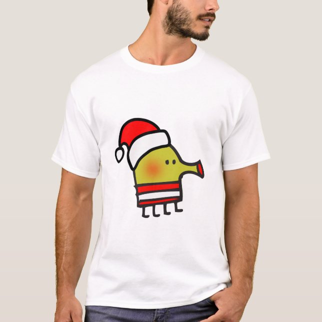 Doodle Jump jul Manar T-Shirt (Framsida)