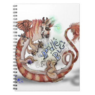 Doodle Kryp Monster~bärbar dator Anteckningsbok