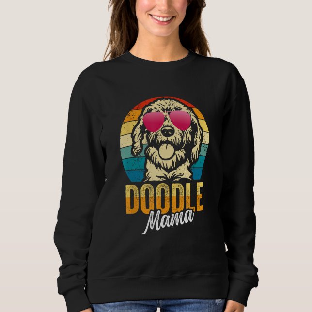 Doodle Mama Goldendoodle Mom Goldendoodle T Shirt (Framsida)