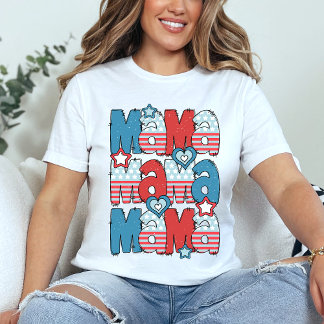Doodle Mamma 4 juli T Shirt