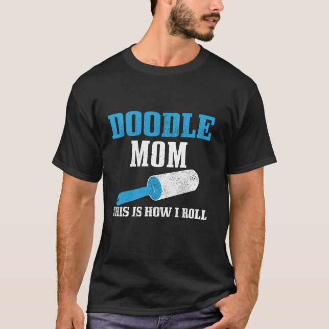 Doodle Mamma Goldendoodle Labradoodle Funny Doodle T Shirt (Framsida)