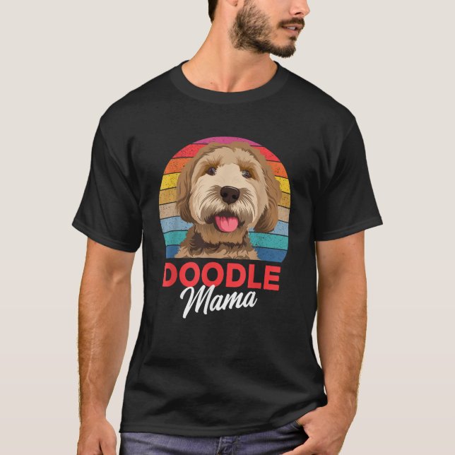 Doodle Mamma Goldendoodle Mamma Goldendoodle Women T Shirt (Framsida)