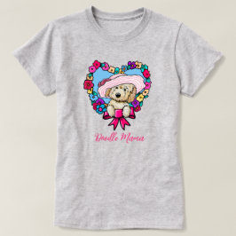 Doodle Mamma Hund älskare T-Shirt