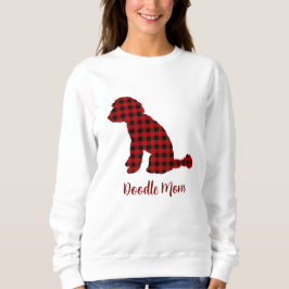 Doodle Mamma Labradoodle i Buffalo-kontrollplattan T Shirt