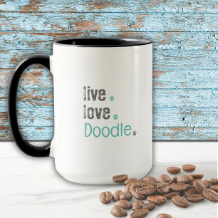 Doodle Mamma Live Kärlek Mugg