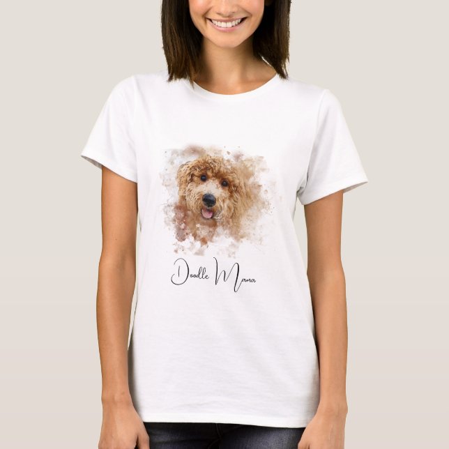 Doodle Mamma T Shirt (Framsida)