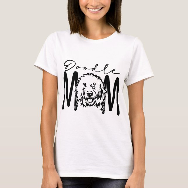 Doodle Mamma T Shirt (Framsida)