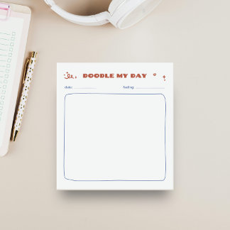 Doodle min dag anteckningsblock