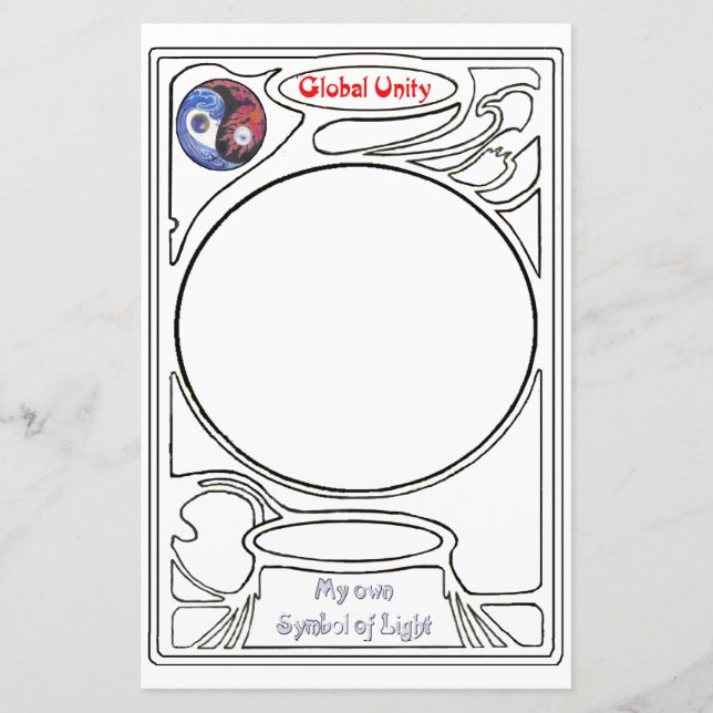 Doodle på symbolen för uthållighet (Framsida)