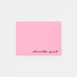 Doodle Pad Rosa Post-it Block
