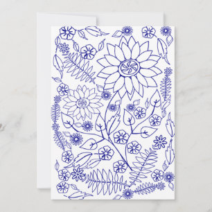 Doodle Platt Kort