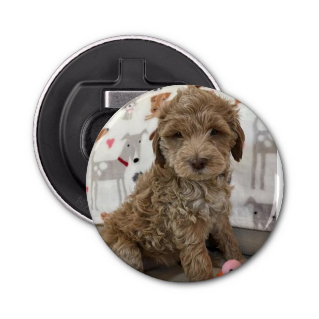 **DOODLE PUPPY** FLASKA OPENER FLASKÖPPNARE (Framsidan)