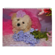 Doodle Puppy Hund Kalender