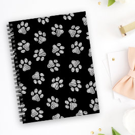 Doodle Tass, Hund Tass, Vita Tass Anteckningsbok