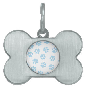 Doodle Tassar, Hund, Tassar, Baby blue Tassar ID-bricka Husdjur