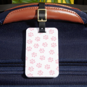 Doodle Tassar, Hund, Tassar, Baby Rosa Tassar Bagagebricka