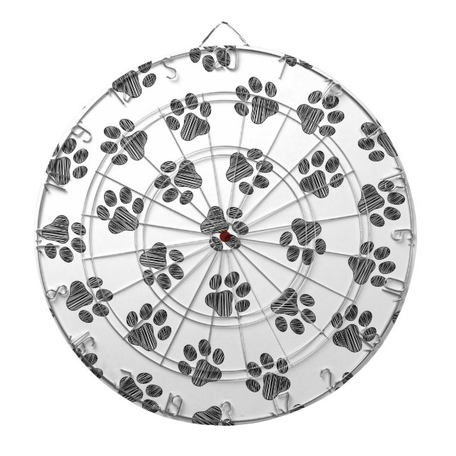 Doodle Tassar, Hund, Tassar, Black Tassar Darttavla (Framsidan)