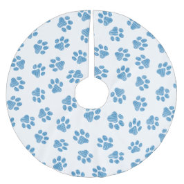 Doodle Tassar, Hund, Tassar, Blue Tassar Julgransmatta Borstad Polyester