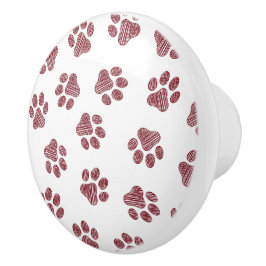 Doodle Tassar, Hund, Tassar, Burgundy Tassar Knopp