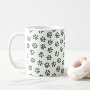 Doodle Tassar, Hund, Tassar, Grönt Tassar Kaffemugg