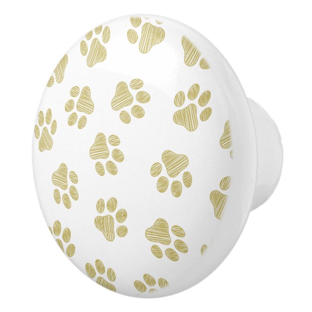 Doodle Tassar, Hund, Tassar, Guld, Tassar Knopp (Höger)