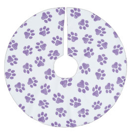 Doodle Tassar, Hund, Tassar, Lila Tassar Julgransmatta Borstad Polyester