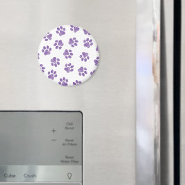 Doodle Tassar, Hund, Tassar, Lila Tassar Magnet