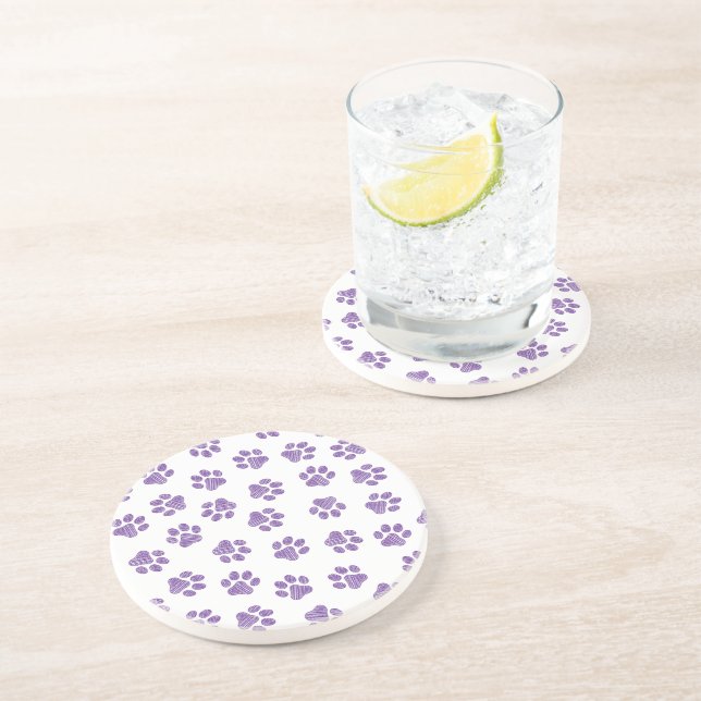 Doodle Tassar, Hund, Tassar, Lila Tassar Underlägg (Sidan)