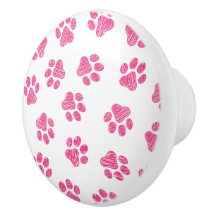 Doodle Tassar, Hund, Tassar, Rosa Tassar Knopp
