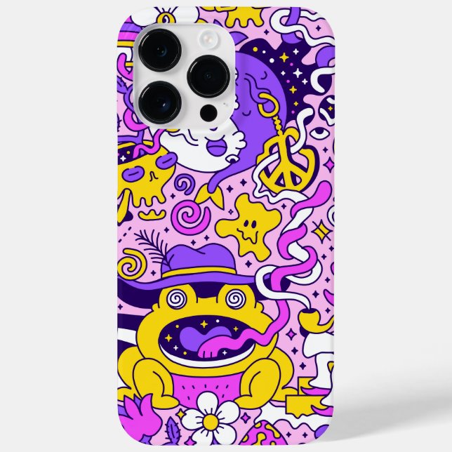 Doodle Tecknaderna Fodral-Mate iphone case (Baksida)