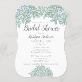 Doodle Teckning Glöm mig inte Bröllop Inbjudningar