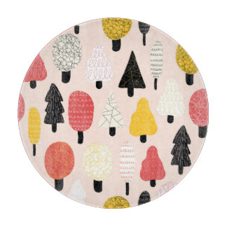 Doodle Träd: Vintage, Abstrakt natur.