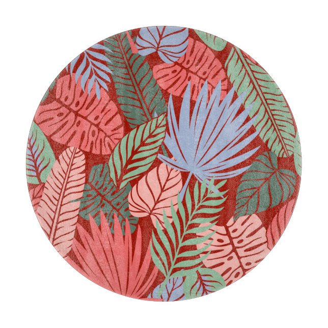 Doodle Tropical Löv: Mörk Hand Drawn (Framsidan)