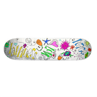 Doodleboard Skateboard Bräda 20,5 Cm