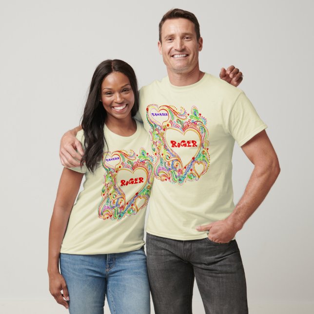 Doodlebugs Hjärtklänning T-shirt (Unisex)