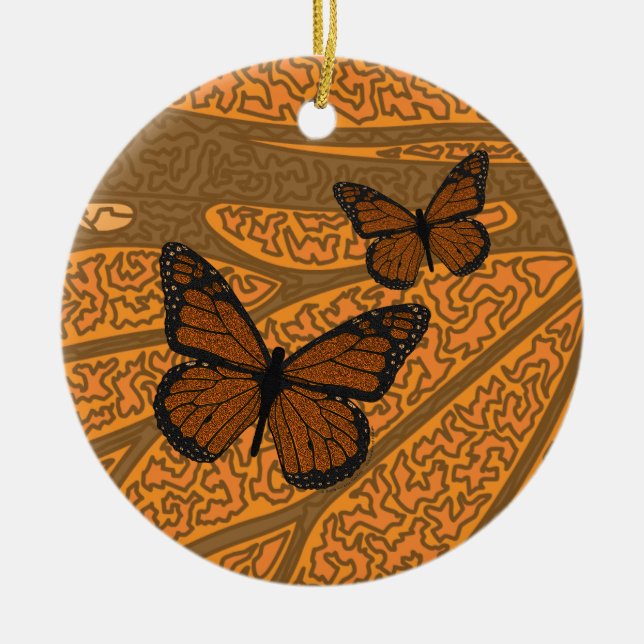 Doodled Monarch Ornament (Framsidan)
