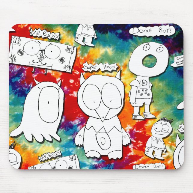 Doodlemania Mousepad Musmatta (Framsidan)