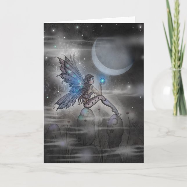 Doodler Fairy Fantasy Greeting Card Kort (Framsida)